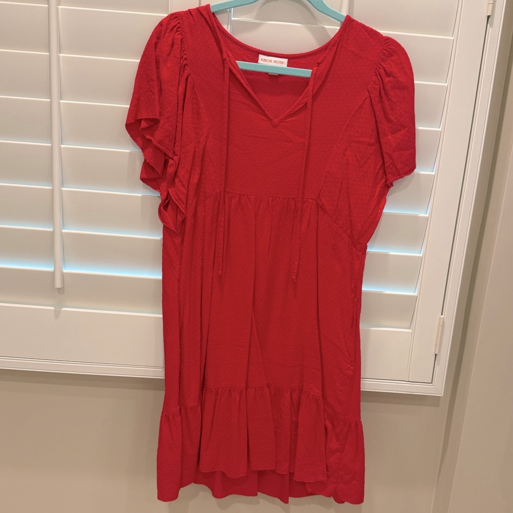 Knox Rose Vibrant Red Dress